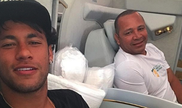 Неймар младший (слева) и Неймар старший, INSTAGRAM