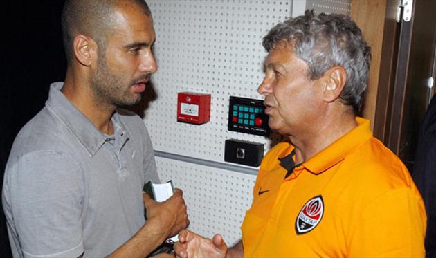 Мирча Луческу и Хосеп Гвардиола, УЕФА