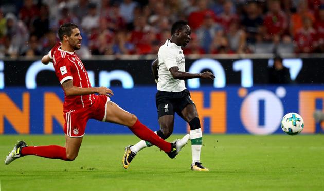 Мане в матче с Баварией, Getty Images