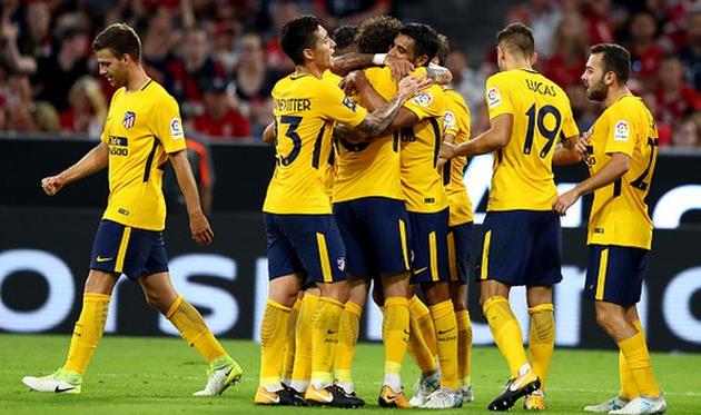 радость игроков атлетико, getty images