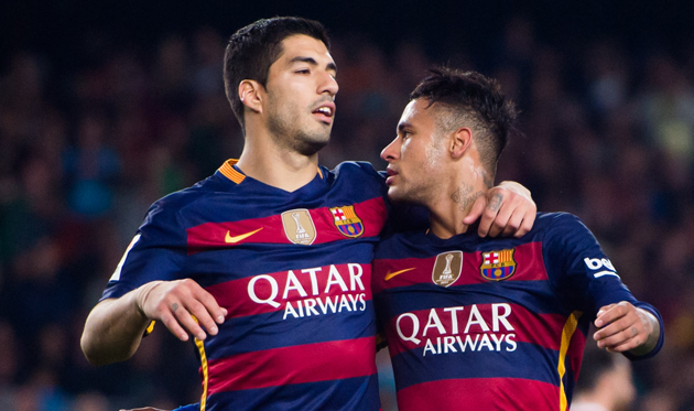 Луис Суарес и Неймар, Getty Images