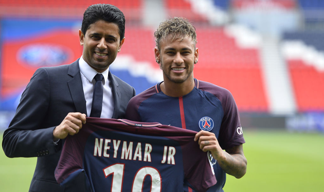 Нассер Аль-Хелаифи и Неймар, Getty Images