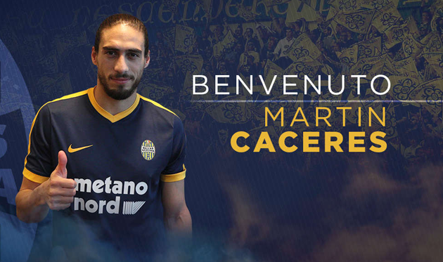 Мартин Касерес, hellasverona.it