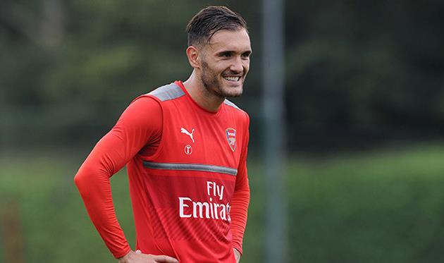 Лукас Перес, arsenal.com