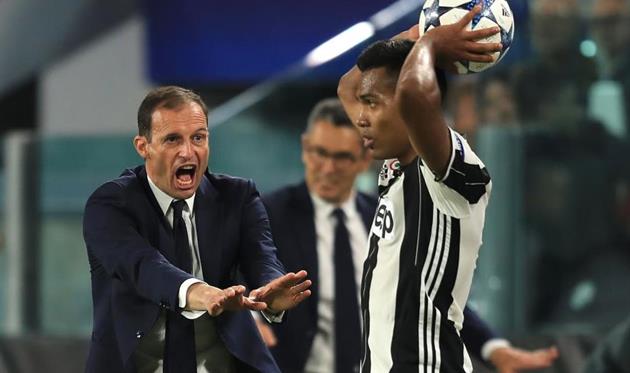 Массимиллиано Аллегри и Алекс Сандро, Getty Images