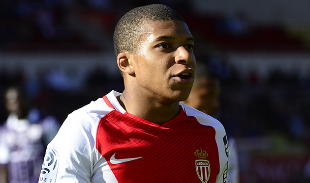 Килиан Мбаппе, asmonaco.com