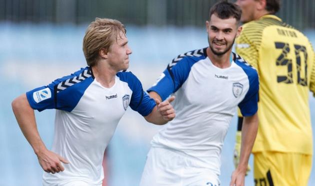 Сталь в игре против Шахтера, фото ФК Сталь