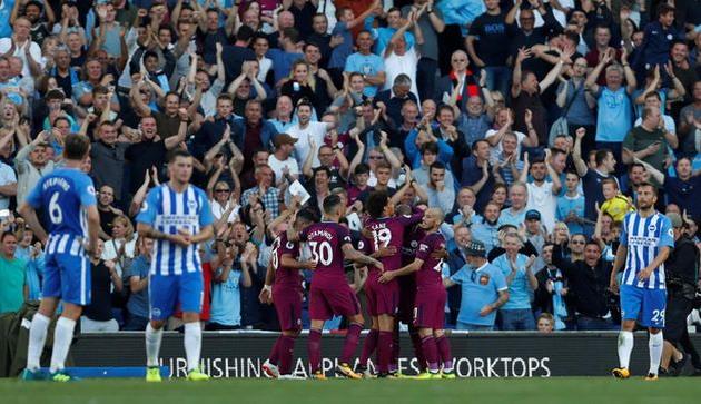 манчестер сити стартовал в апл с победы, premierleague.com