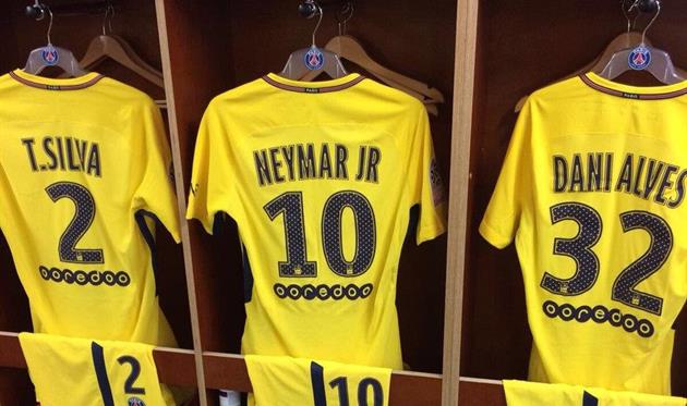 Неймар в основе на матч ПСЖ против Генгама