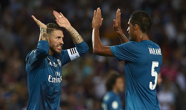 Серхио Рамос и Рафаэль Варан, getty images
