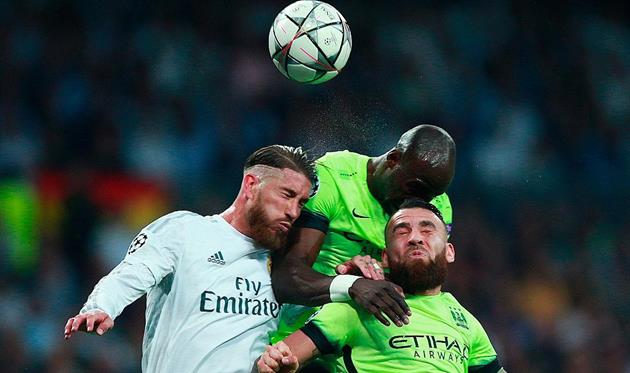 Мангала и Отаменди против Серхио Рамоса, getty images