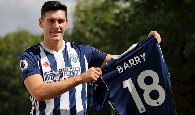 Гарет Барри, wba.co.uk