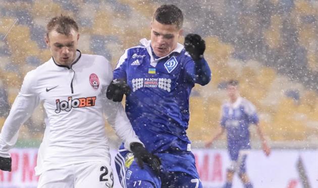 Громов в матче Динамо против Зари, фото ФК Динамо