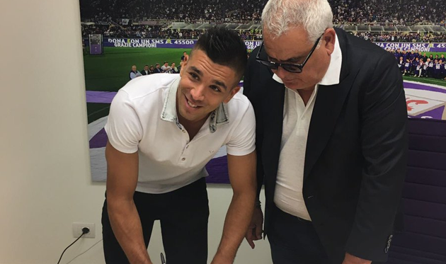 Джованни Симеоне (слева), twitter.com/acffiorentina