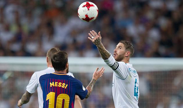 Лионель Месси и Серхио Рамос, getty images