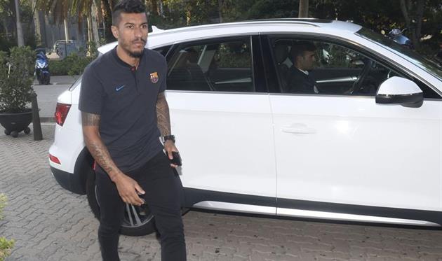 Паулиньо прибыл в Барселону и прошел медосмотр