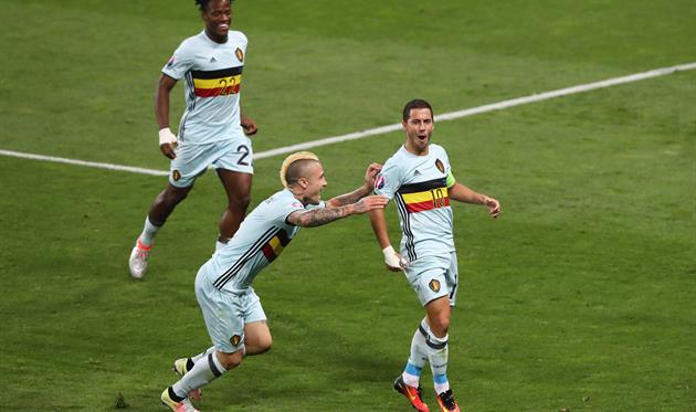 Эден Азар, Раджа Наингголан и Миши Батшуайи, Getty Images