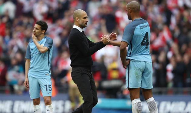 Хосеп Гвардиола и Венсан Компани, Getty Images