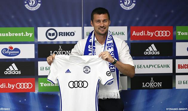 Кажется, скоро Милевский будет держать свою футболку, как Месси и Роналду, dynamo-brest.by