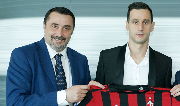 Массимилиано Мирабелли (слева) и Никола Калинич, acmilan.com