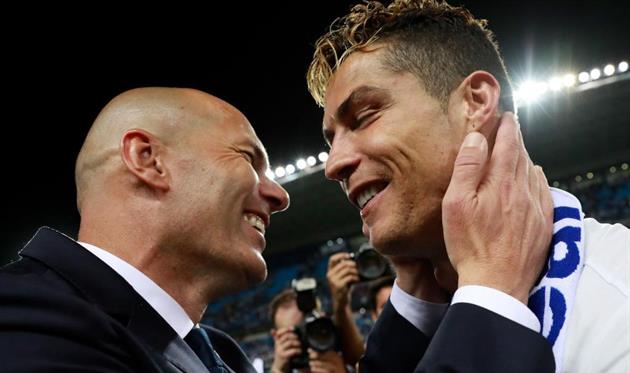 Зидан и Роналду, Getty Images