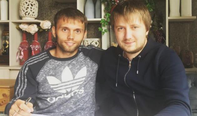 Александр Караваев и Вадим Шаблий