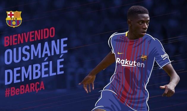 Усман Дембеле, ФК Барселона