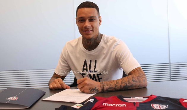 Грегори ван дер Виль, cagliaricalcio.com