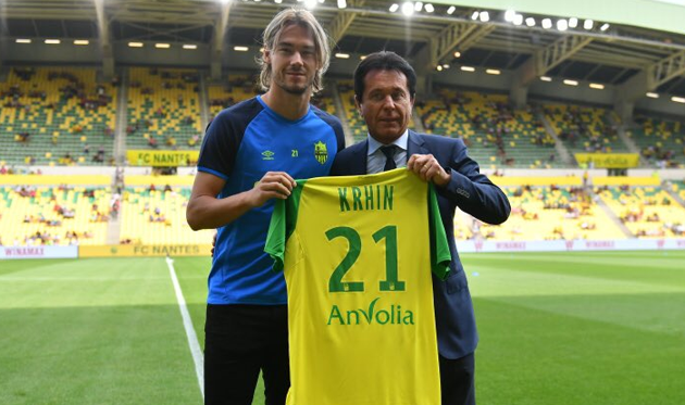 Рене Крхин (слева), twitter.com/fcnantes