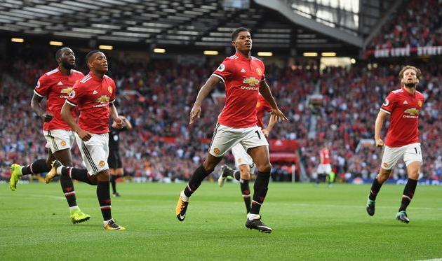 Маркус Рашфорд - автор первого гола, GETTY IMAGES