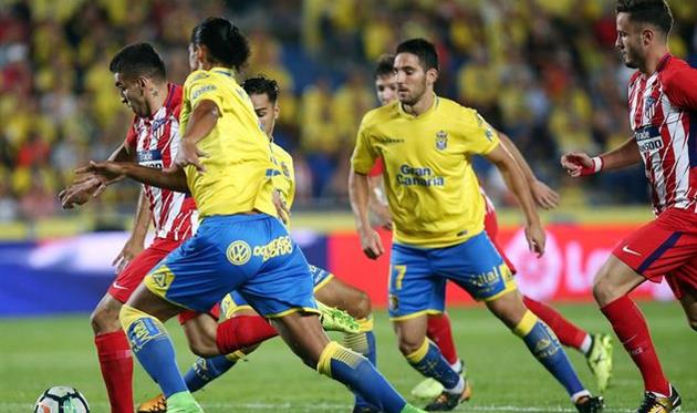 момент с первым голом Корреа, твиттер Атлетико