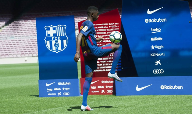 Усман Дембеле, fcbarcelona.com