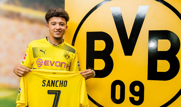 Джейдон Санчо, bvb.de