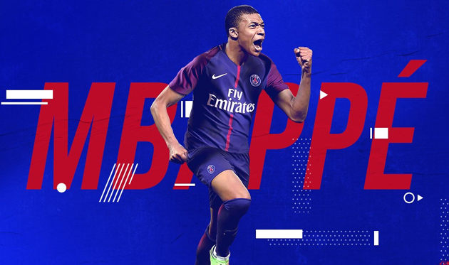 Килиан Мбаппе, psg.fr