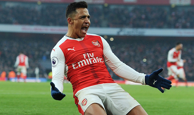 Алексис Санчес, arsenal.com