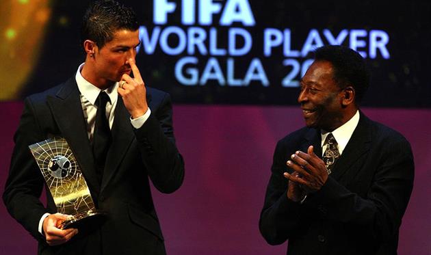 Криштиану Роналду и Пеле, Getty Images