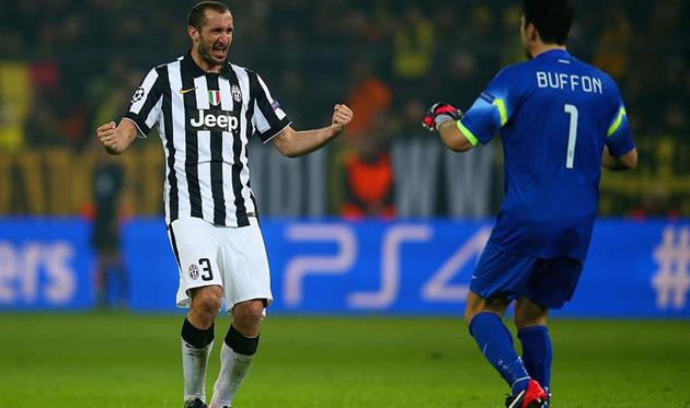 Джорджо Кьеллини и Джанлуиджи Буффон, Getty Images