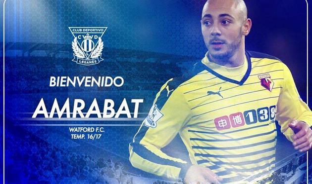 Амрабат перешел из Уотфорда в Леганес