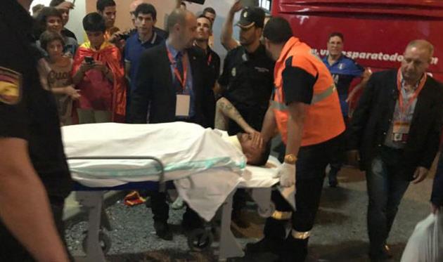 Госпитализация Дани Себальоса, AS