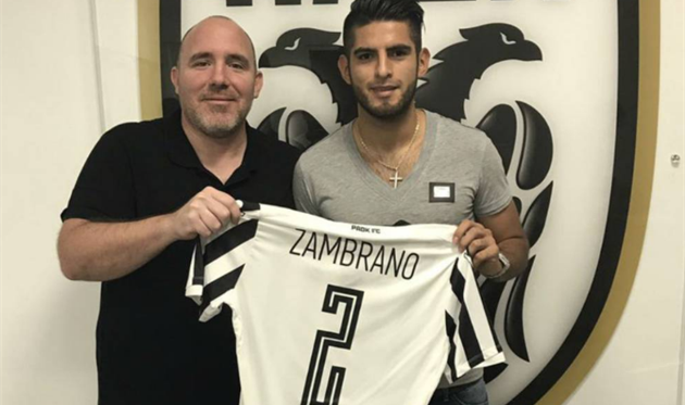 Карлос Самбрано, twitter.com/PAOK