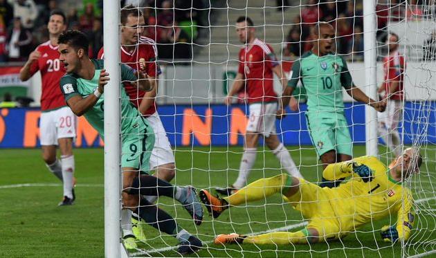 Андре Силва - автор победного гола, twitter.com/fifaworldcup