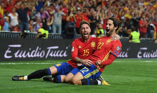 Серхио Рамос и Иско, Getty Images