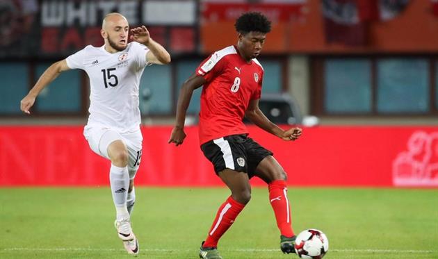 Давид Алаба (справа), ФК Бавария