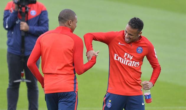 Килиан Мбаппе и Неймар, Getty Images