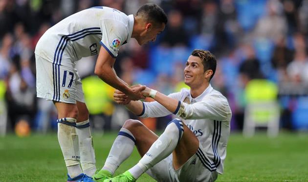 Лукас Васкес и Криштиану Роналду, Getty Images