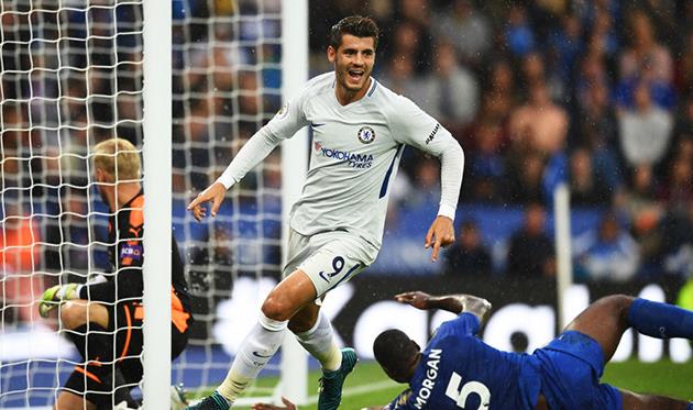 Альваро Мората снова забил, снова головой, getty images