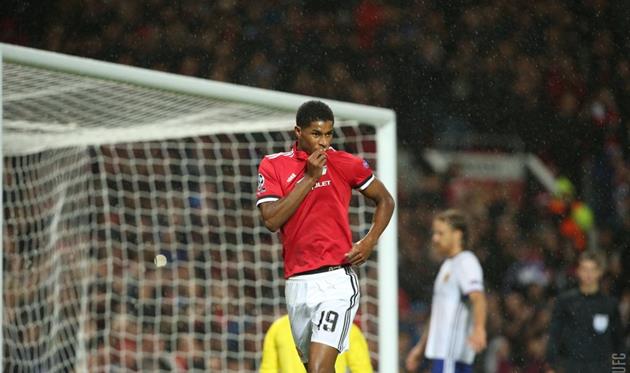 Дебютный гол Рашфорда в Лиге чемпионов