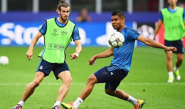 Гарет Бэйл и Каземиро, Getty Images