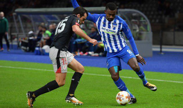 Герта - Атлетик, twitter.com/HerthaBSC