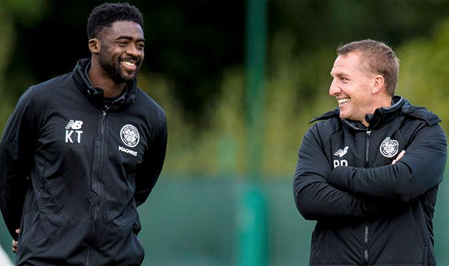 Коло Туре (слева) и Брендан Роджерс, celticfc.net